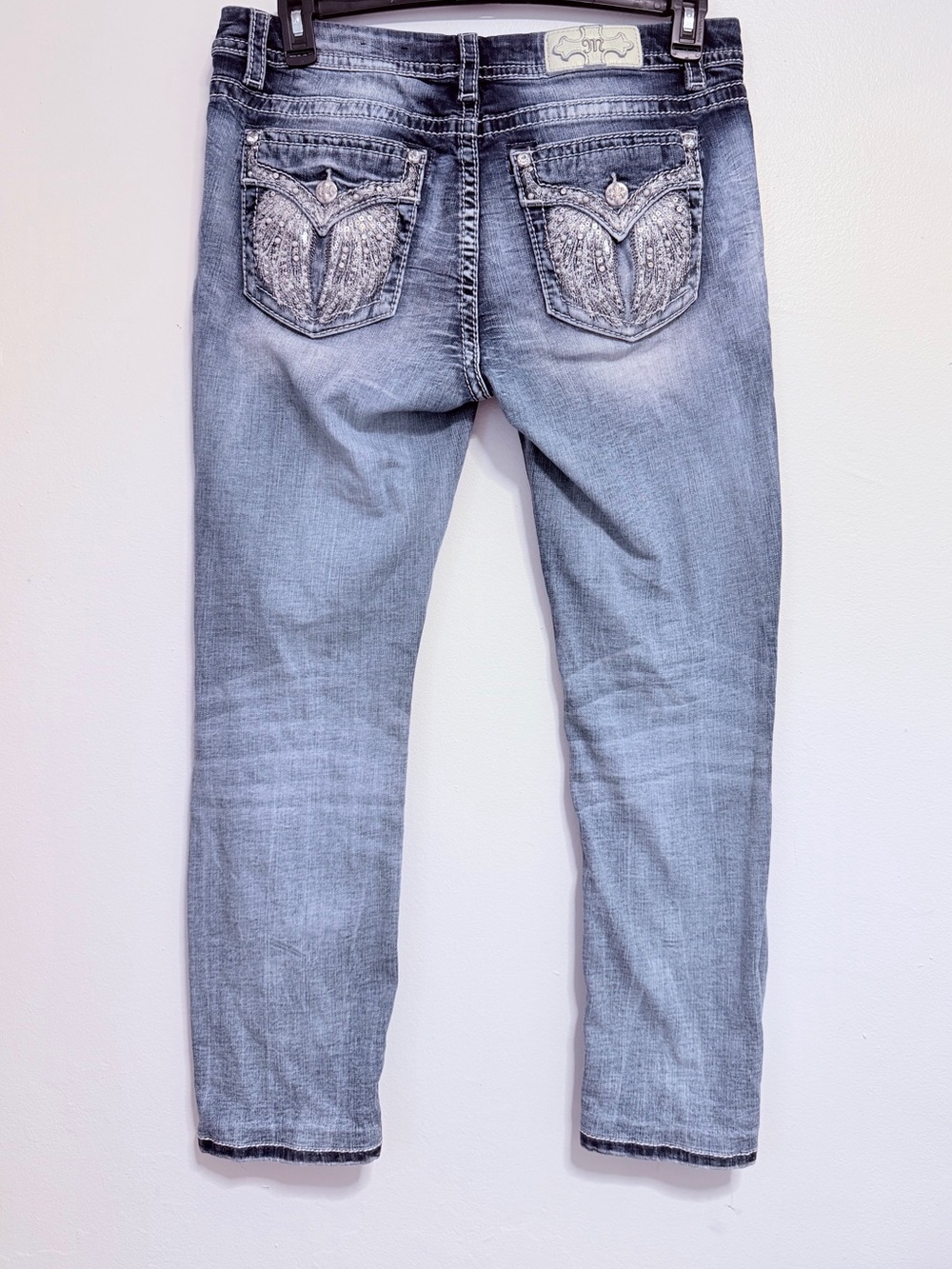 MISS ME Mid Rise Easy Straight Jeans Size 31